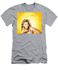 1 Gossiping Retro Pin Up Girl on Fruit Phone Ryan Jorgensen T-Shirt