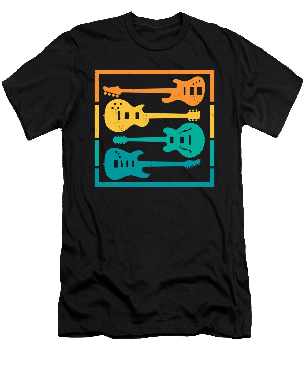 1 Guitar Electric Guitar Blues Jazz Bass Instruments Toms Store T-Shirt