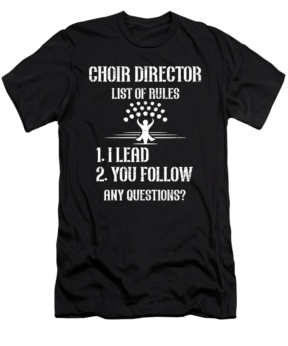 1 I Hear Voice Theater Musician Choir Director Florian Dold Art T-Shirt