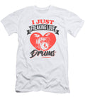 1 I Just Freakin Love Drums Drummer Girl Me T-Shirt