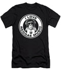 1 I Love Reggae Music Jamaican Rasta Stoner Roots and Spliff Culture Martin Hicks T-Shirt