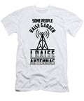 1 I Raise Antennas Ham Radio Operator Amateur Radio Florian Dold Art T-Shirt