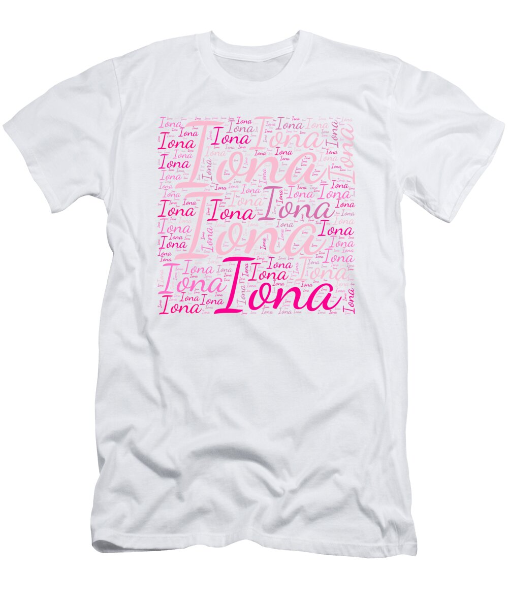 1 Iona Names Without Frontiers Vidddie Publyshd T-Shirt