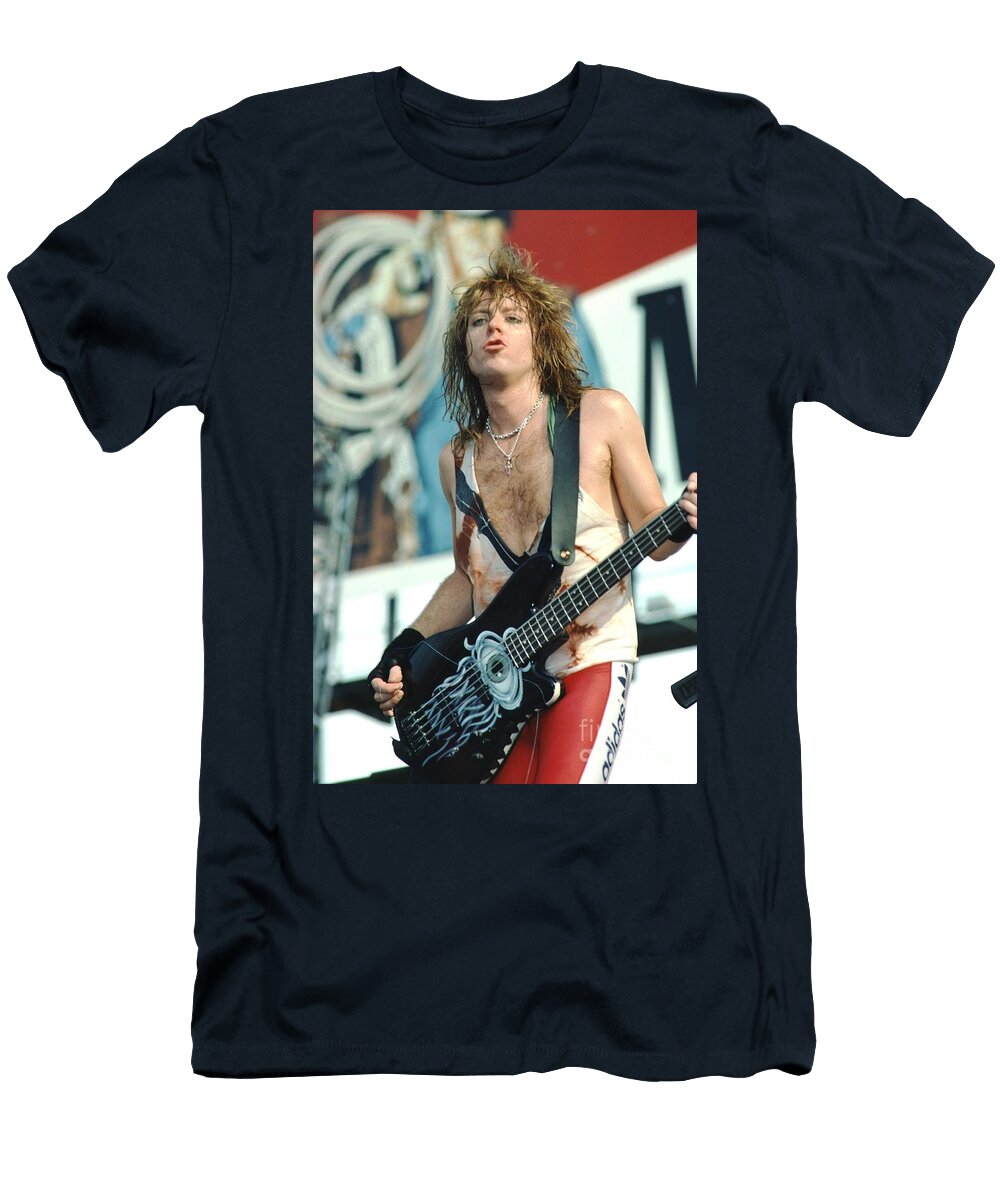 1 Jeff Pilson Dokken Concert Photos T-Shirt