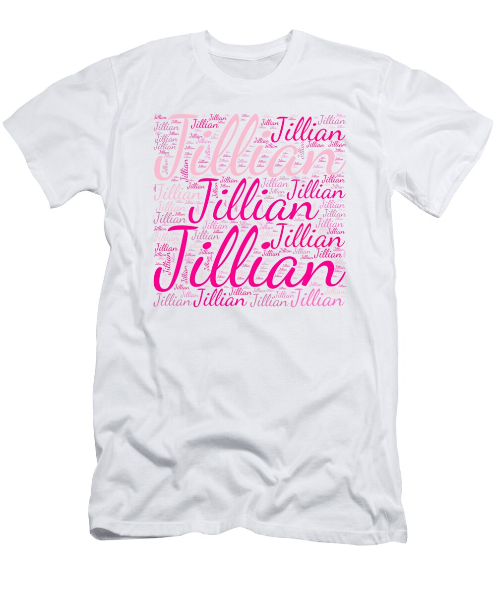1 Jillian Names Without Frontiers Vidddie Publyshd T-Shirt