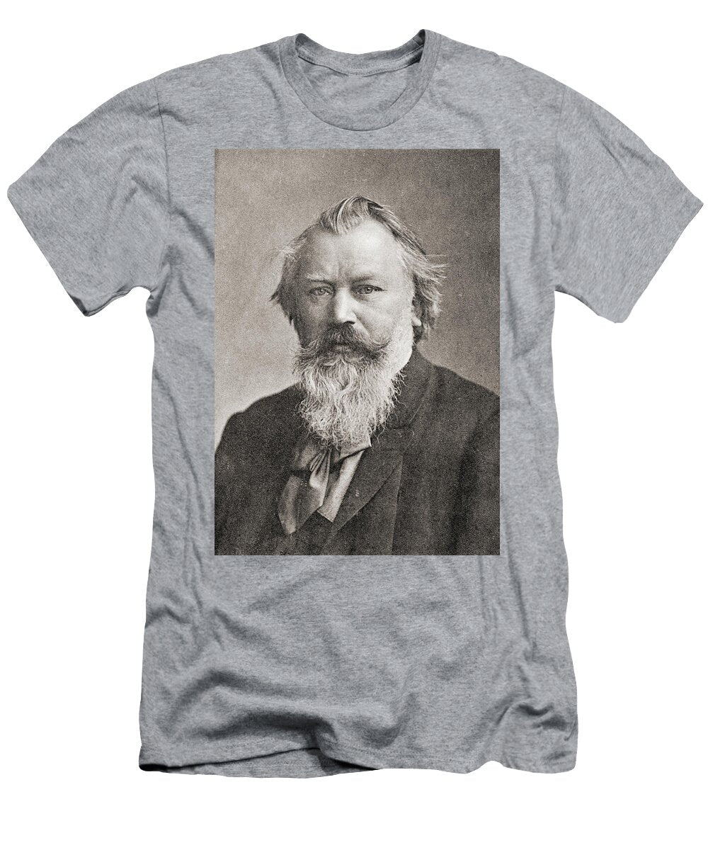 1 Johannes Brahms 1833 Ken Welsh T-Shirt