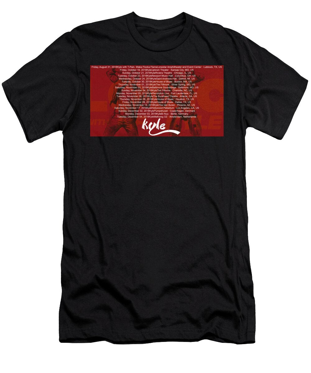 1 Kyle Rapper Tour 2018 Dafitbeka Velliege T-Shirt