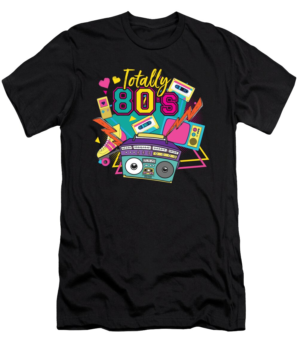 1 Like Totally 80s Retro Vintage 1980s Party Gift Haselshirt T-Shirt
