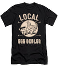 1 Local Egg Dealer Chicken Motif Moon T-Shirt