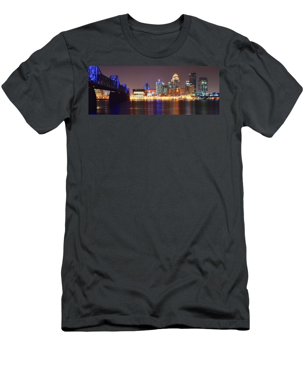 1 Louisville Panoramic View Frozen in Time Fine Art Photography T-Shirt