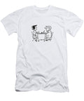 1 Man and Woman At Desk Laughing Csa Images T-Shirt