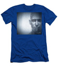 1 Man Face Blended with Binary Code Digits Concept of Hacker Data Protection Etc Michal Bednarek T-Shirt