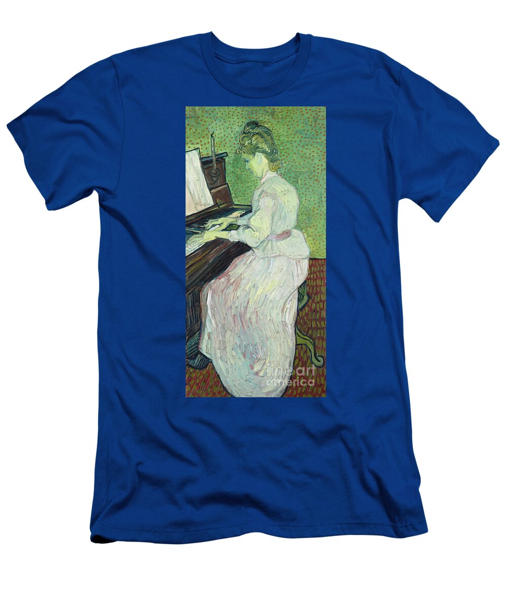 1 Marguerite Gachet At the Piano 1890 Vincent Van Gogh T-Shirt