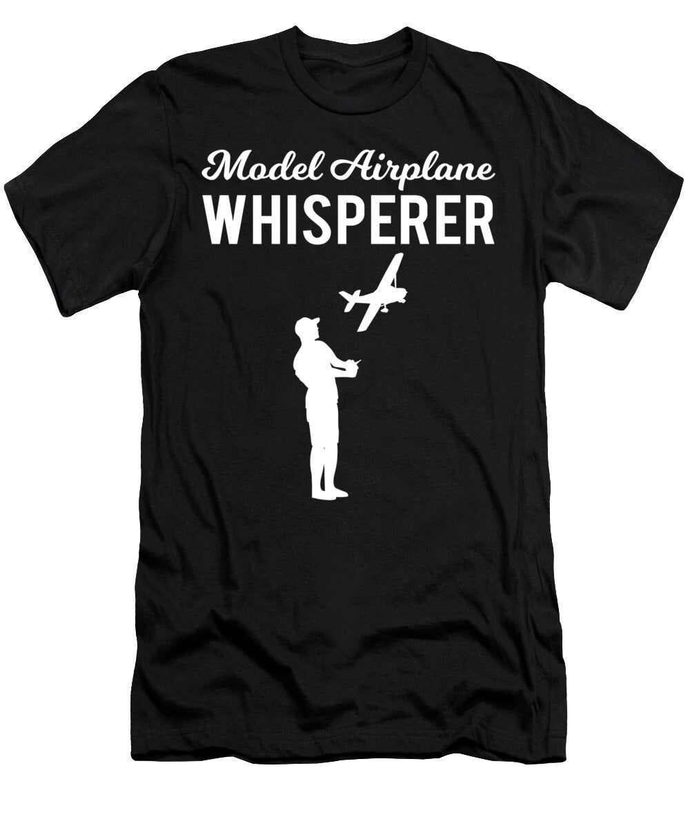 1 Model Airplane Whisperer Model Maker Gift John Romeo T-Shirt
