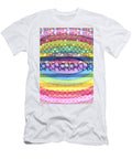 1 Multi Layered Colorful Patterns Textures Shades N Tones Art By Navinjoshi At Fineartamerica Buy Pod Navin Joshi T-Shirt