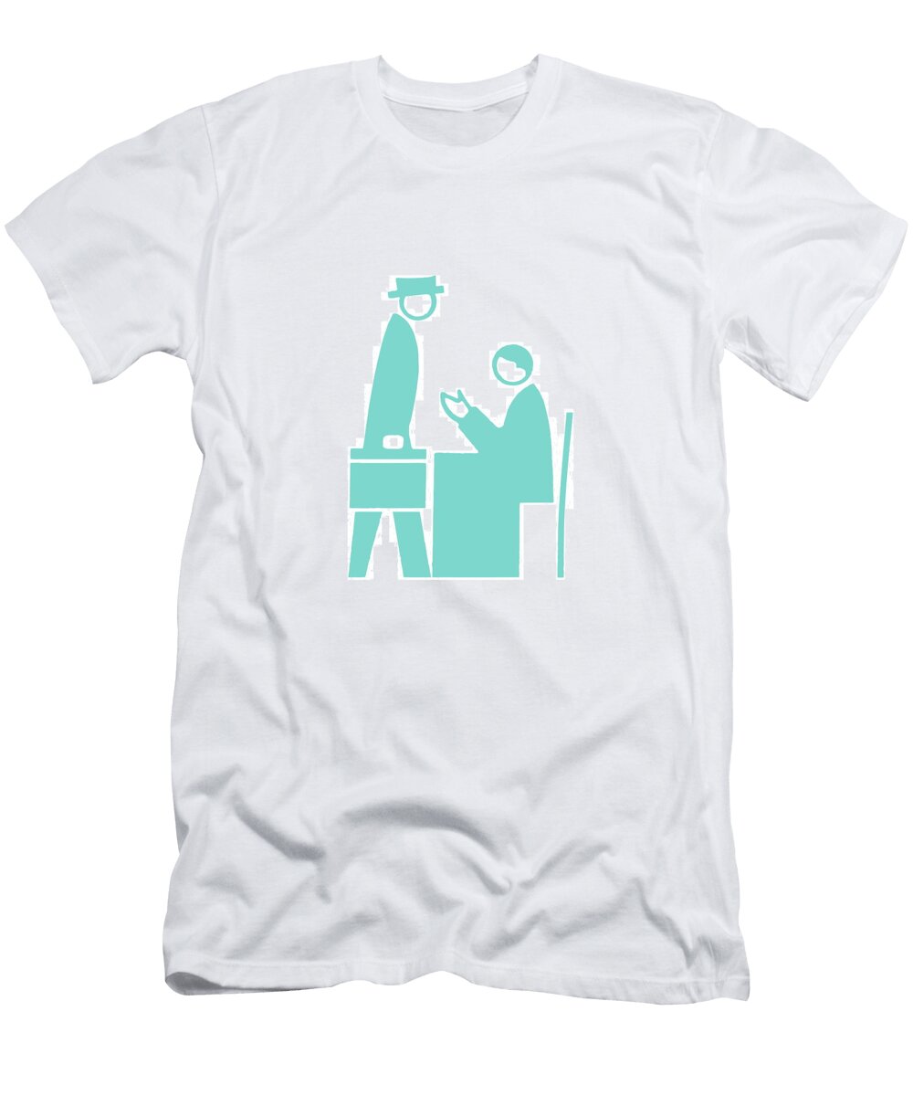 1 Office Scene Csa Images T-Shirt