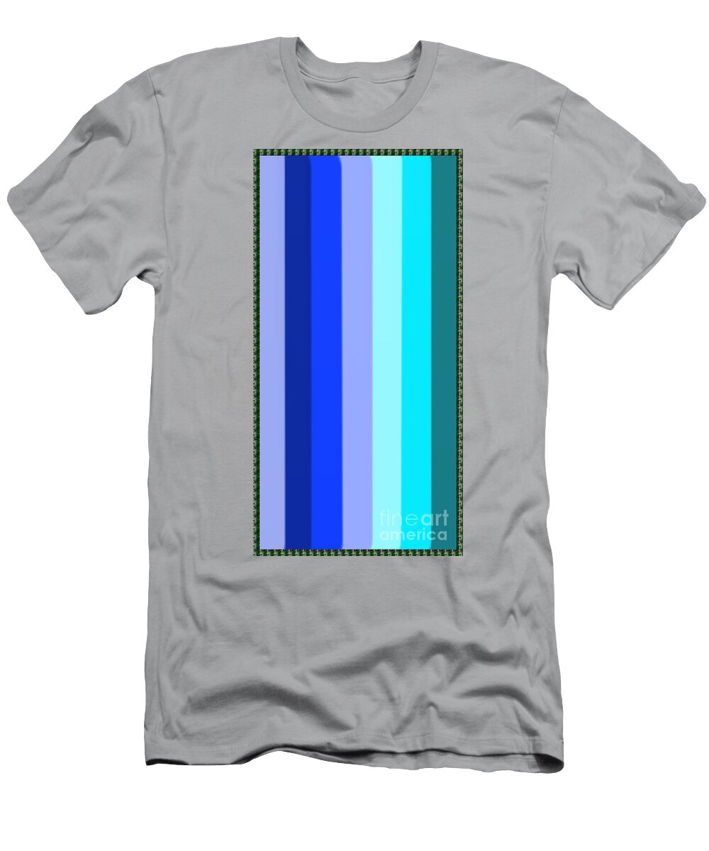1 Oil Paint Colorful Pattern Fineart Graphics By Navinjoshi At Fineartamericacom Uneven Lines Are Del Navin Joshi T-Shirt