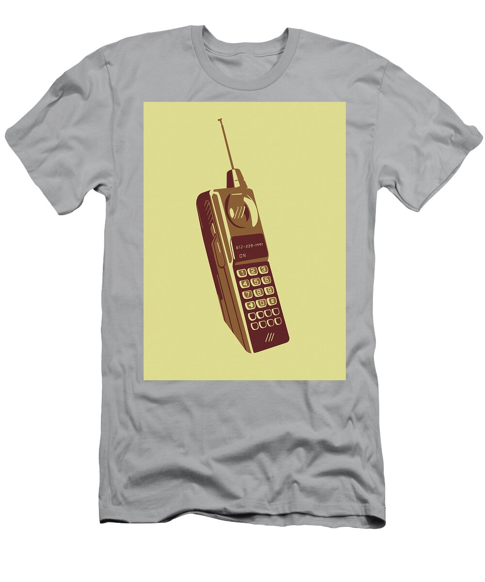 1 Old Cell Phone Csa Images T-Shirt