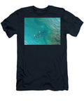 1 Orca Pod Hunting in Channel Aerial View Punta Norte Gabriel Rojo Natureplcom T-Shirt