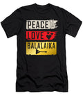 1 Peace Love Snare Drum Marching Band Tenshirt T-Shirt