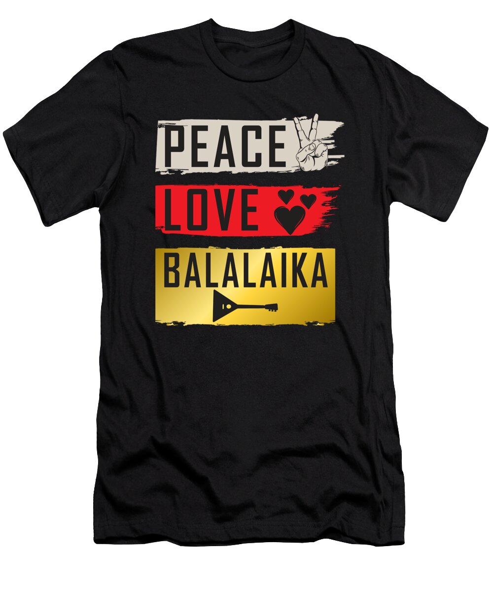 1 Peace Love Snare Drum Marching Band Tenshirt T-Shirt