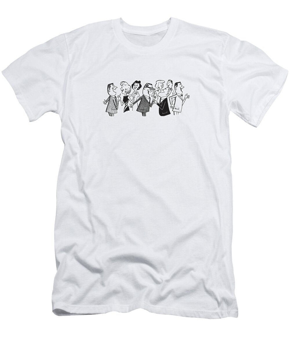 1 People Conversing Csa Images T-Shirt