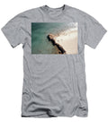 1 People Cut Swimming Stone Entrance Beach Cleaned Aerial Shoreli N Akkash T-Shirt