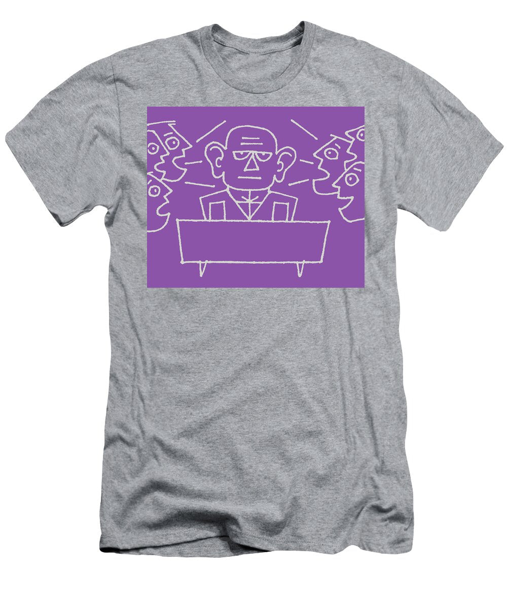 1 People Talking At Once Csa Images T-Shirt