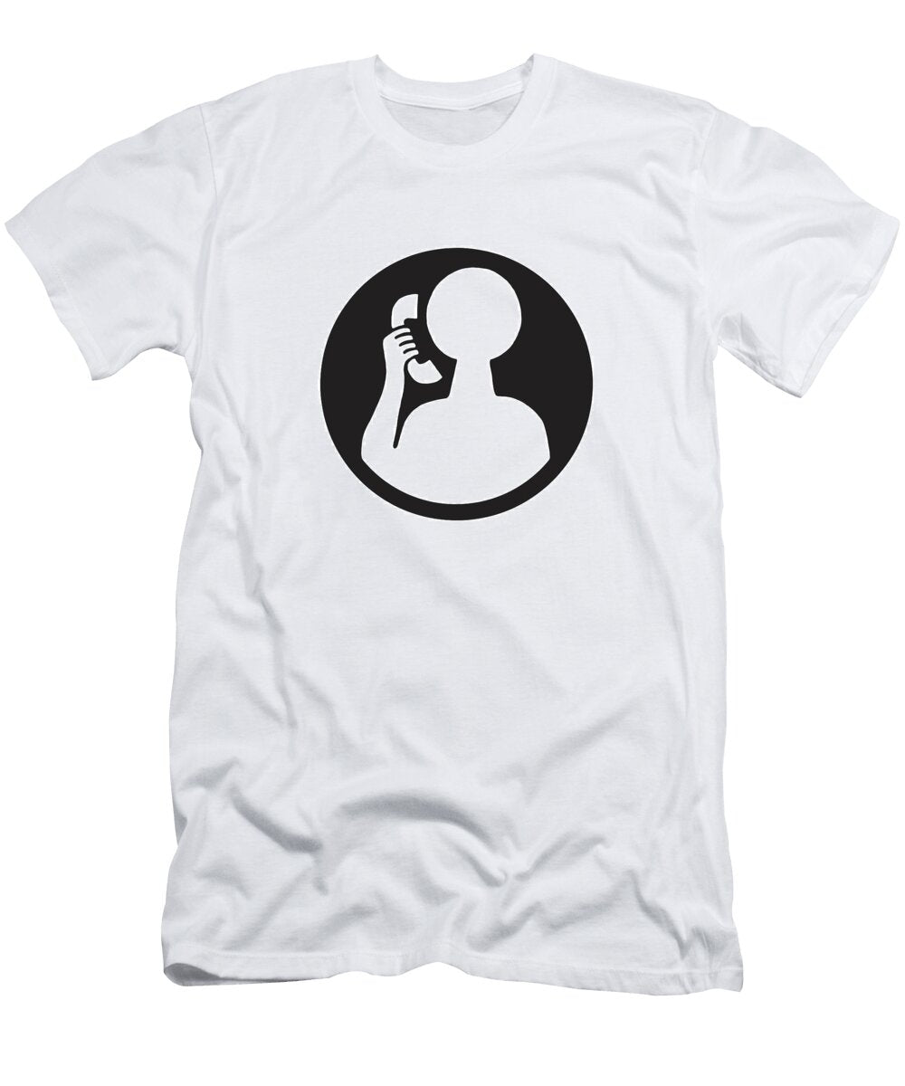 1 Person Holding Phone Csa Images T-Shirt