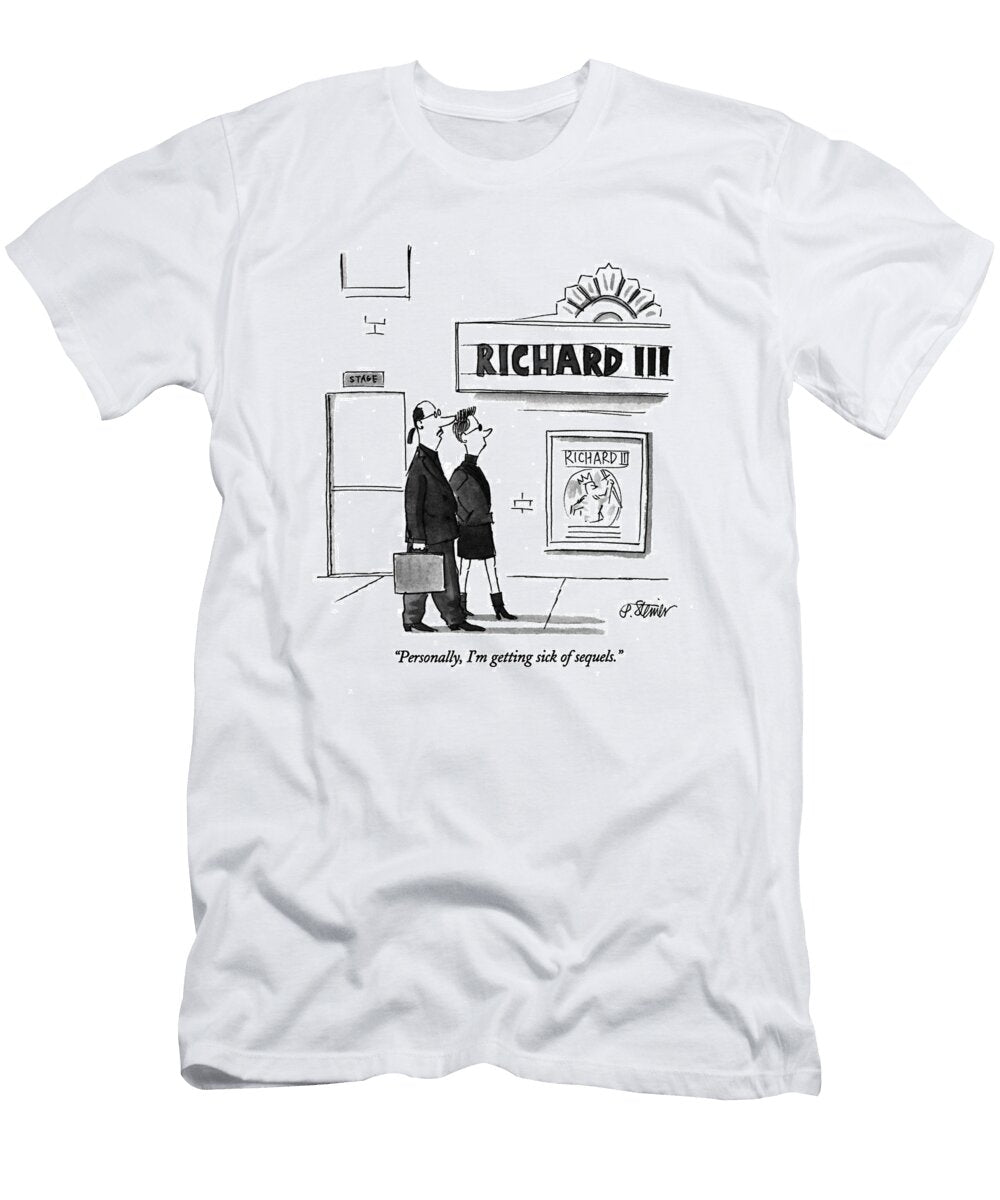 1 Personally Im Getting Sick of Sequels Peter Steiner No Index T-Shirt