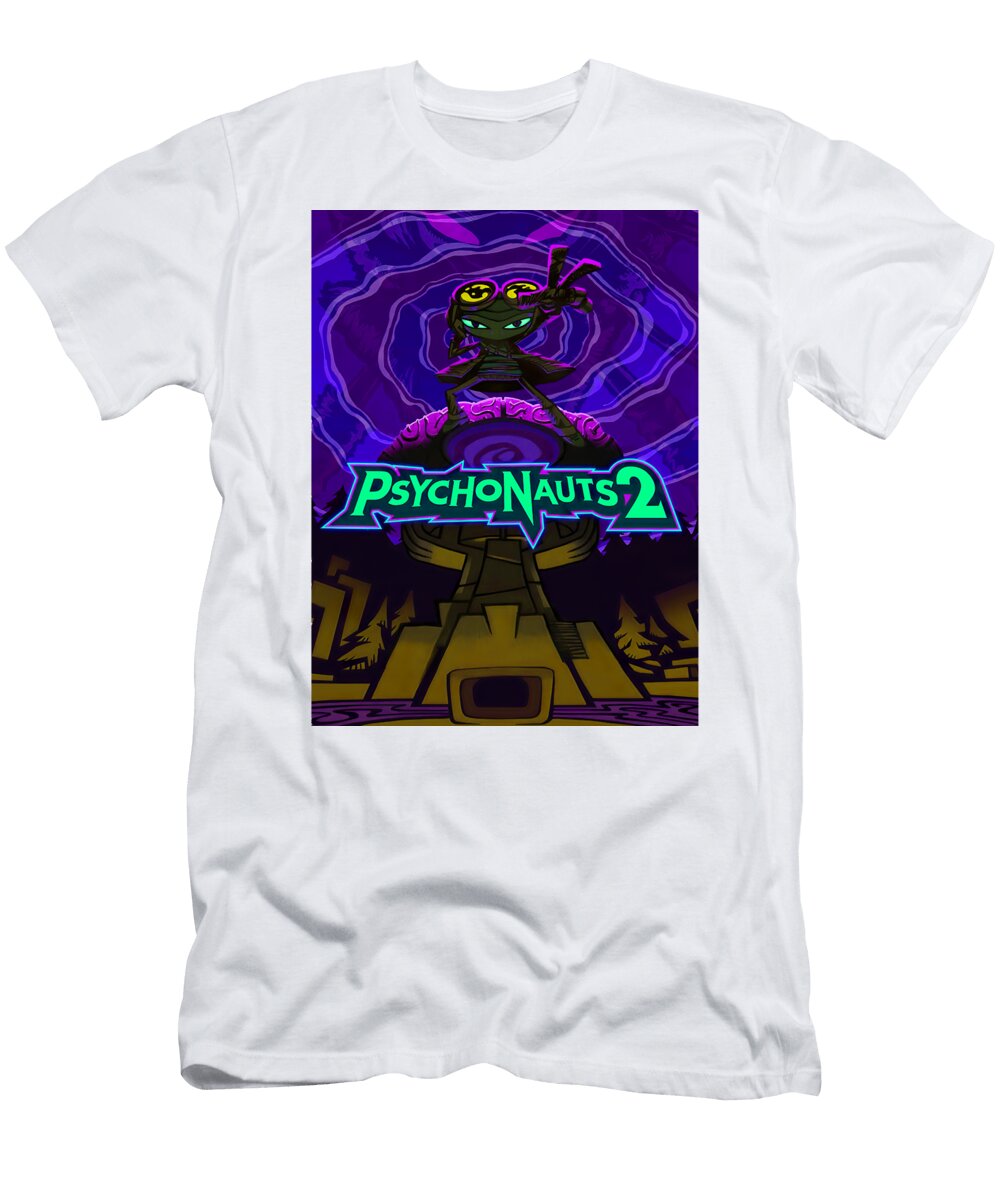 1 Photographic Psychonauts Game Cool Mens Womens Douxie Grimo T-Shirt