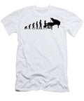1 Piano Player Pianist Evolution Women Girls Gift John Romeo T-Shirt