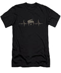 1 Piano Retro Keyboard Instrument Pianist Heartbeat Designtonne Germany T-Shirt