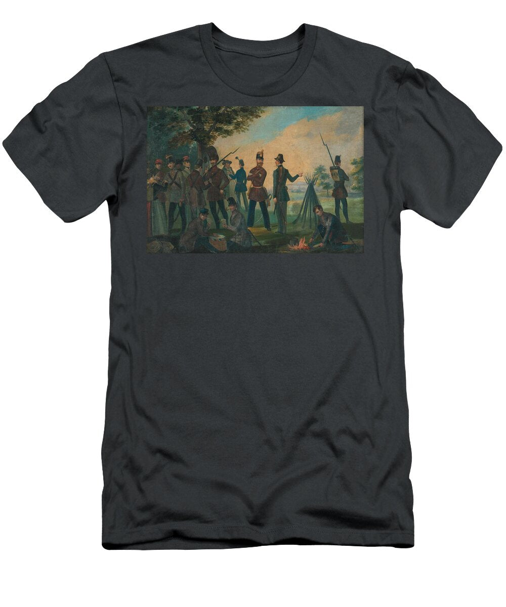 1 Pri Odpocinku Na Pochode Frantisek Klimkovic Slovak T-Shirt