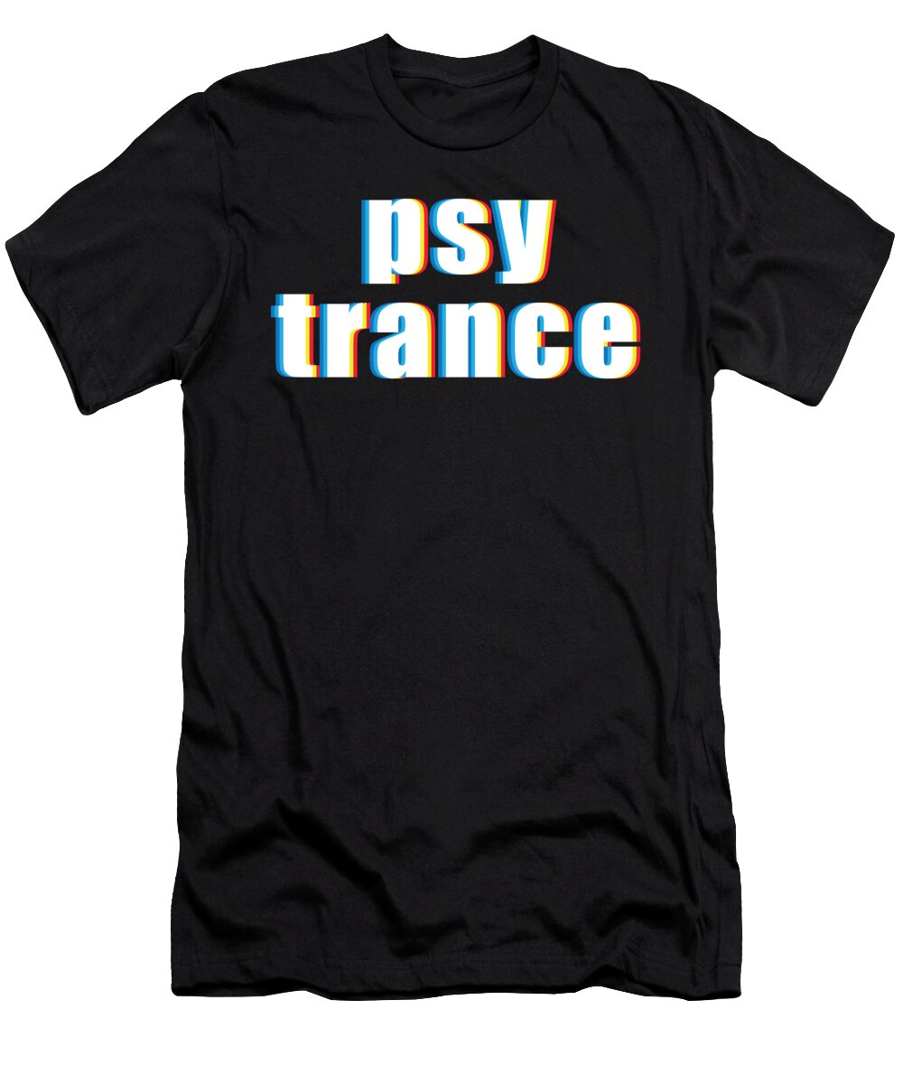 1 Psy Trance Design Gift for Acid Techno Electronic Music Fans Martin Hicks T-Shirt