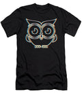 1 Psychedelic Owl Gift Trippy Retro 3d Effect Design for Animal Lovers Martin Hicks T-Shirt
