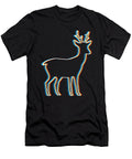 1 Psychedelic Reindeer Trippy Christmas Party Gift Cool Neon Martin Hicks T-Shirt