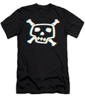 1 Psychedelic Skull Simple Halloween Costume Idea Scary Bone Collector Gift Skeleton Trippy Retro Martin Hicks T-Shirt