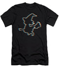 1 Psychedelic Witch Simple Halloween Costume Idea for Witchcraft Lovers Trick or Treat Cool Retro Neon Martin Hicks T-Shirt