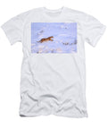 1 Puma Female Running in Deep Snow Torres Del Paine Nick Garbutt Natureplcom T-Shirt