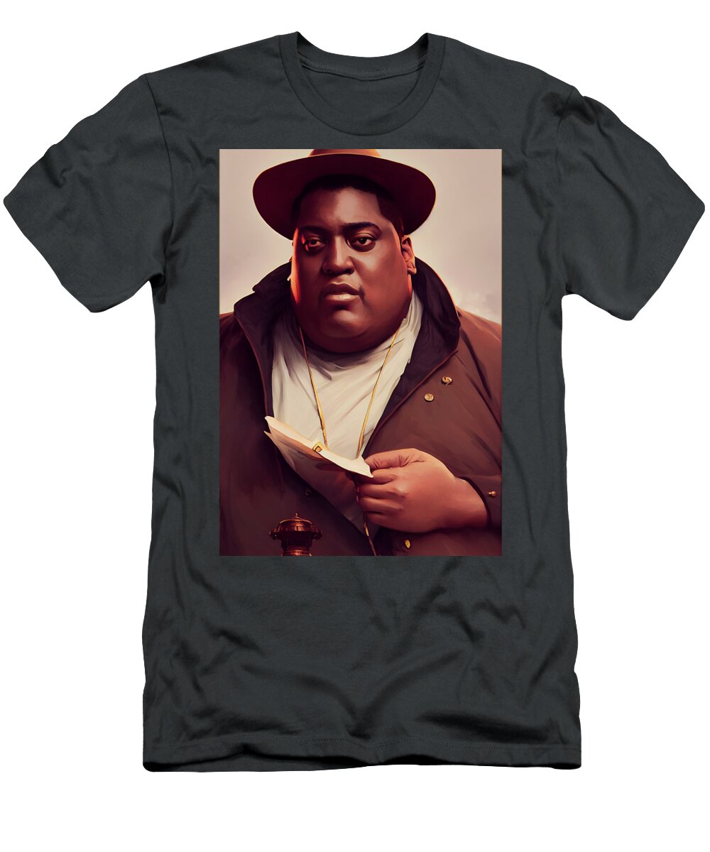 1 Rapper Portrait Clovis Valluy T-Shirt