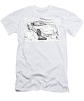 1 Red C5 Corvette Convertible Muscle Car Keith Webber Jr T-Shirt