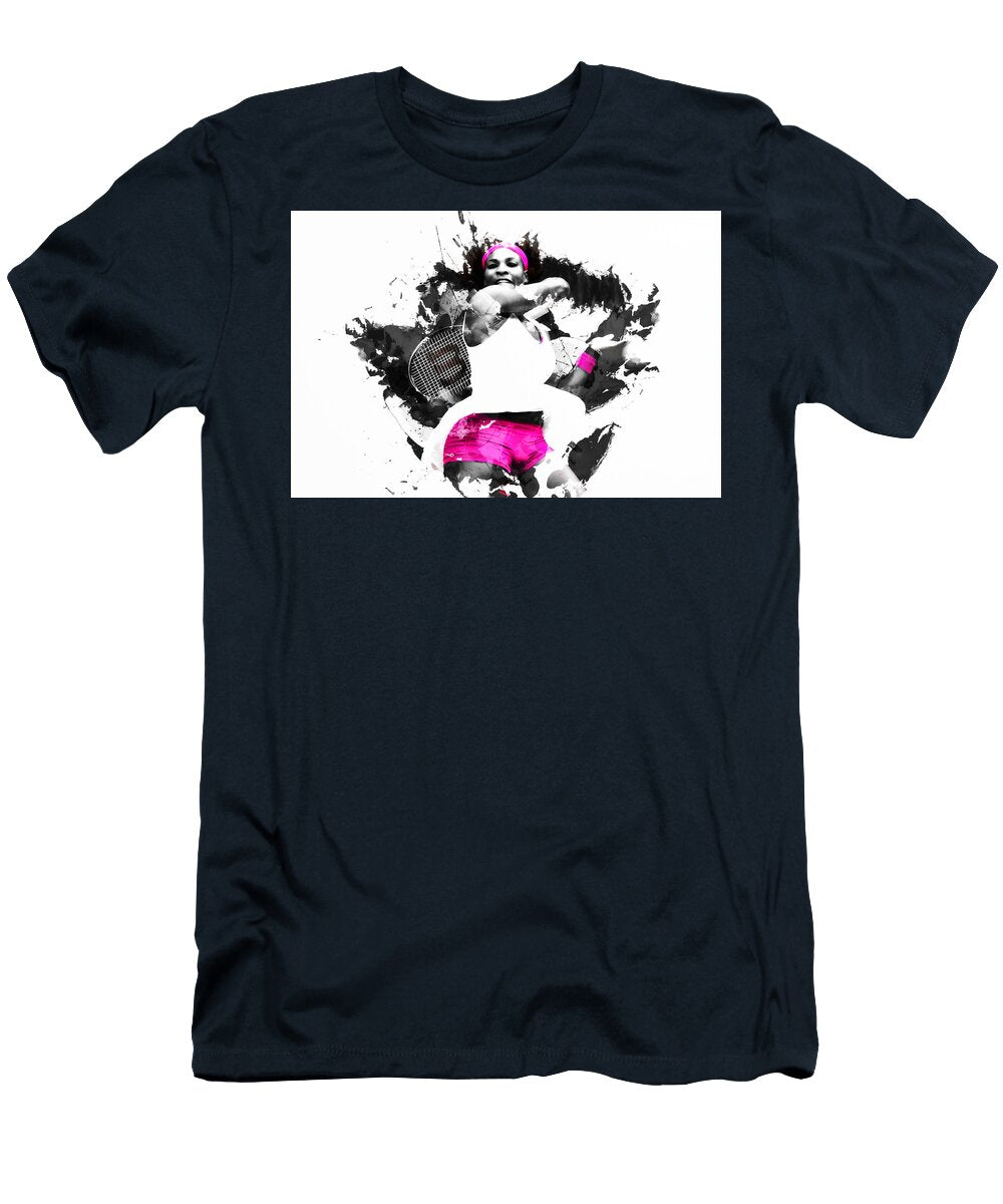 1 Serena Williams on Top of Her Game Brian Reaves T-Shirt