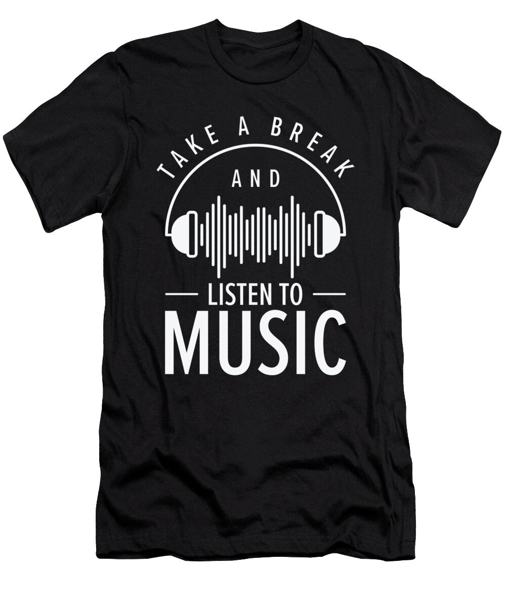 1 Serenity Music Lover Relaxing Break Inspirational Music Toms Store T-Shirt