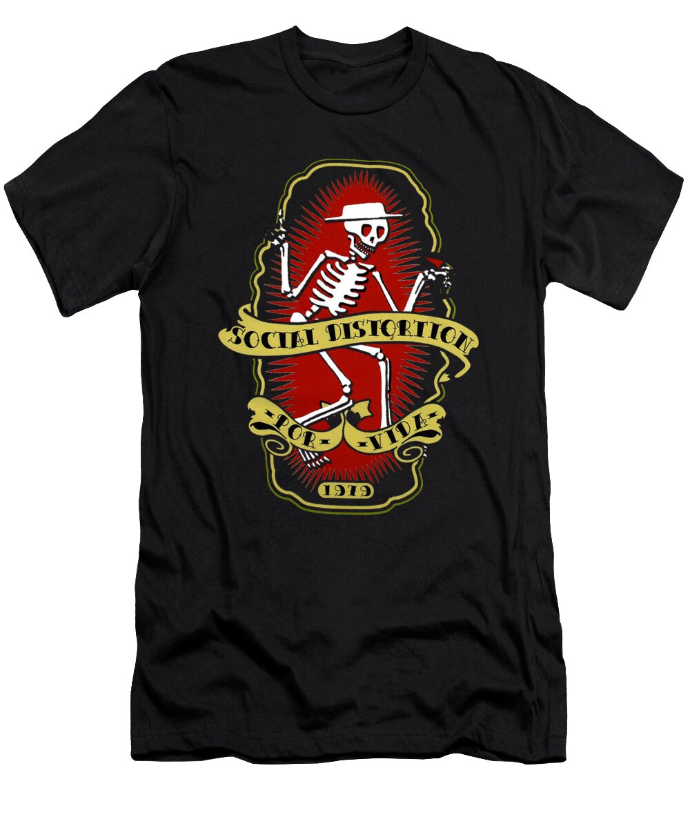 1 Social Distortion Inered Dyernes T-Shirt