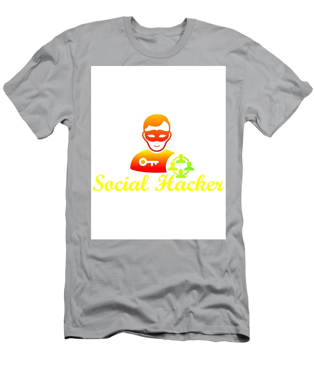 1 Social Hacker 5 01 Celestial Images T-Shirt