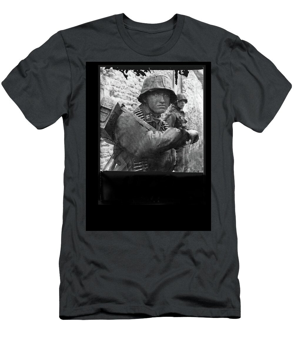 1 Ss Waffen Corporal Otto Funk Circa 1943 David Lee Guss T-Shirt