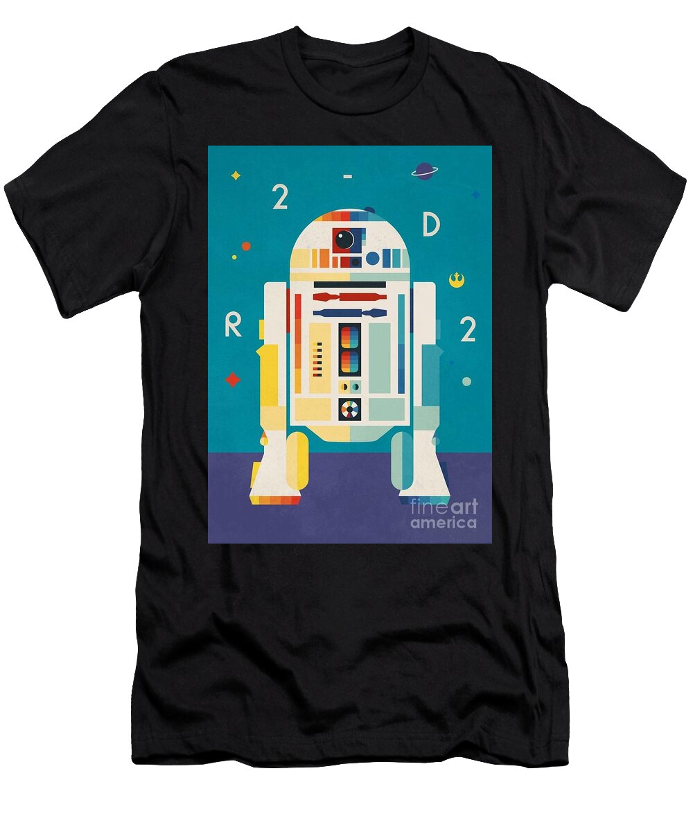 1 Star Wars R2d2 Patric Axelsson T-Shirt