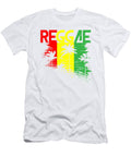 1 Summer Jamaican Beach Rasta Reggae Jamaica Florian Dold Art T-Shirt