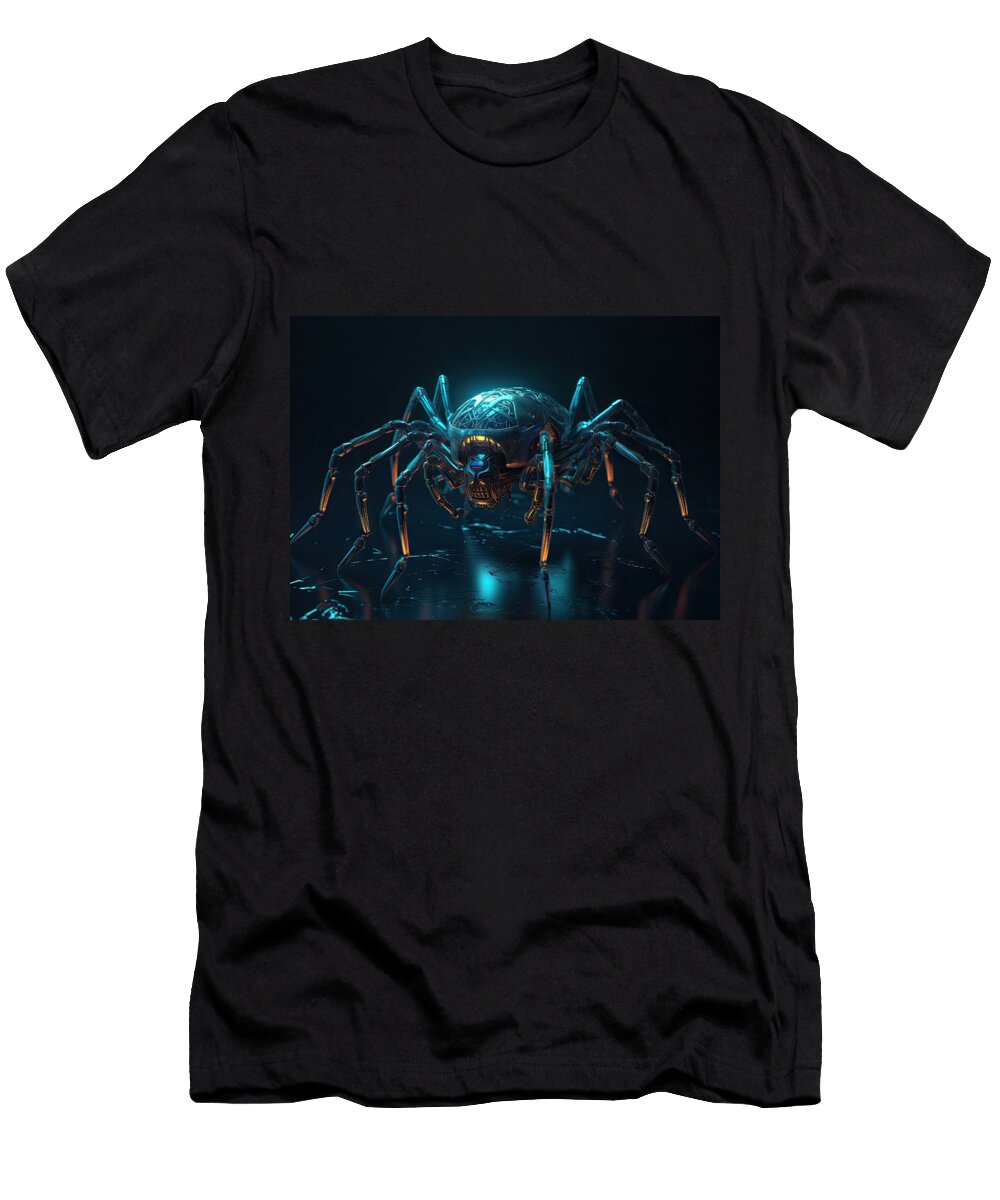 1 Techno Butterfly Cosmic Creations T-Shirt
